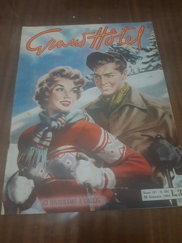 Rivista vintage grand hotel - vintage,