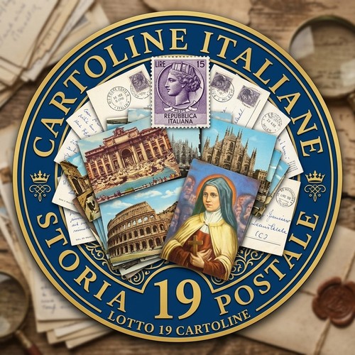 Lotto cartoline italia - lotto,