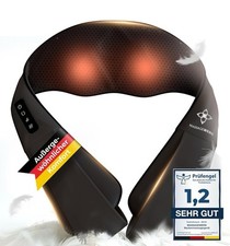 MASSAGEWERK® Massaggiatore Shiatsu  elettrico per collo e schiena