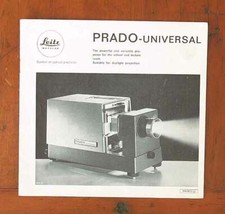 LEITZ PRADO UNIVERSAL SALES