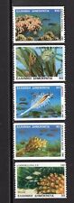 Greece 1988 MARINE LIFE, PADINA PAVONICA MNH Scott 1616-20 BKLT STAMPS