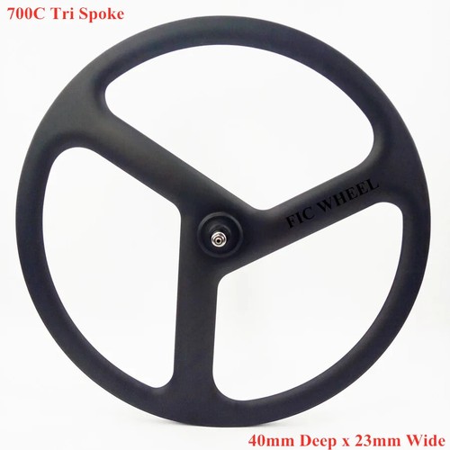 Ruota 700c carbonio tre - ruota, raggi
