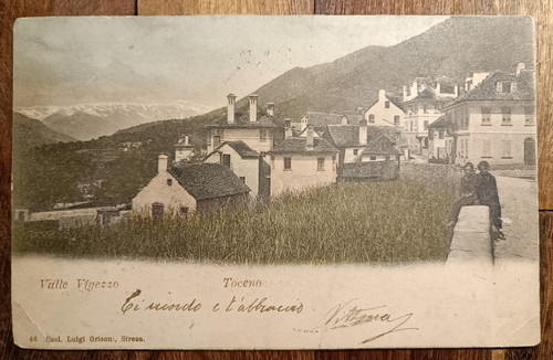 1901 valle vigezzo - , toceno-