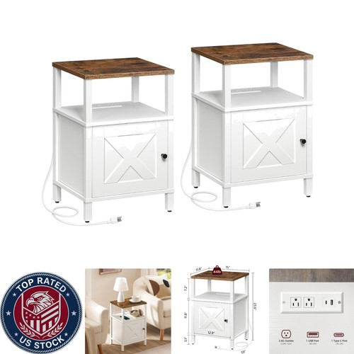 Elegante set comodini - set, casale