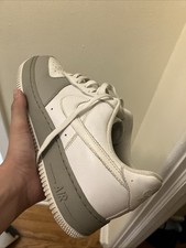 Nike air force mostly white - nike,