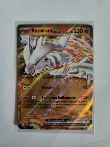 Carte pokemon reshiram ex - pokemon,