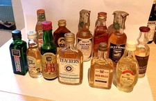 12 Bottigliette mignon Whisky