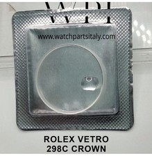 ROLEX VETRO ZAFFIRO LOGO CROWN