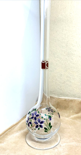 Lungo vaso murano monofiore - vaso, di