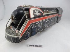 TRENO SILVER STREAK 6682 LOCOMOTIVA GIOCATTOLO VINTAGE METALLO LATTA