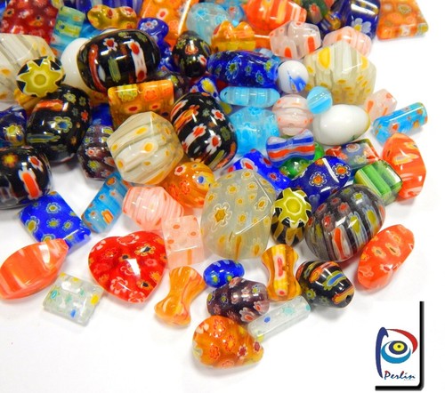 Perle millefiori miscela - 40,