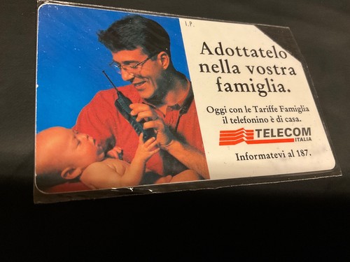 Italia scheda telefonica rara