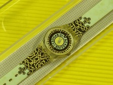 Swatch LADY (25mm PICCOLO) del 1991 - VINCI'S TWIST - LK124 - NUOVO & IMBALLO ORIGINALE