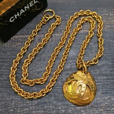 CHANEL Placcato Oro CC Logos