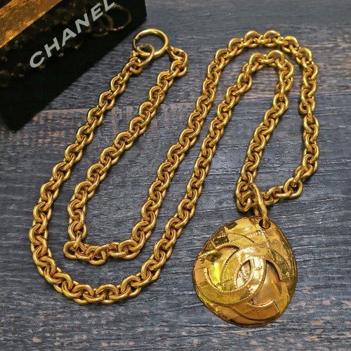 Chanel placcato oro - chanel, cc