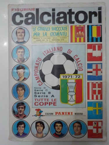 Album figurine calciatori - album,