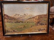 Antico quadretto dipinto ad