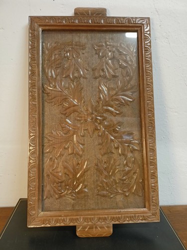Vassoio antico legno - vassoio, in