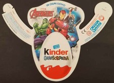 collarino AVENGERS KINDER GRANSORPRESA 150gr MAXI EI Anhänger 2019 brand new