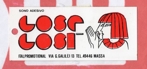 Adesivo sticker vintage - adesivo,