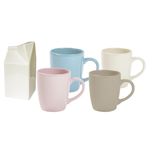 Set tazze colorate con - tazze,