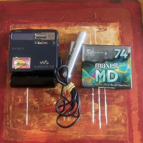 Vintage sony minidisc - sony,