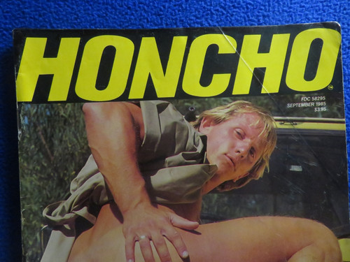 Honcho gay themed magazine - gay,