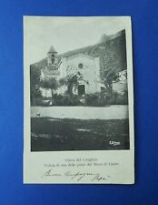 Cartolina Postcard Chiesa del Covigliaio Masso di Castro VG 1902