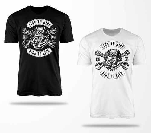 Shirt biker b0330 - biker, chopper