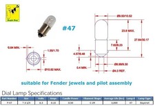 Lampadina tipo 47 per gemme