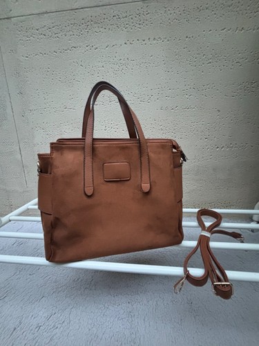 Borsa marrone effetto - marrone,