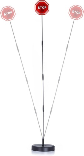 Segnale stop led - stop, lampeggiante