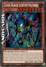 TOON BLACK LUSTER SOLDIER • Segreta Platino • RA03 EN272 • 1Ed • Yugioh!