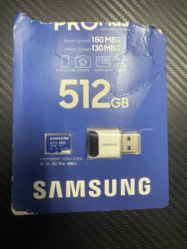 Samsung pro plus 512 micro - plus,