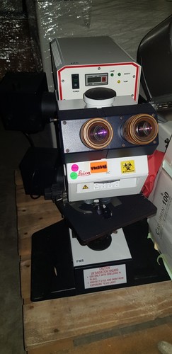 Microscopio leica dmr - dmr, con