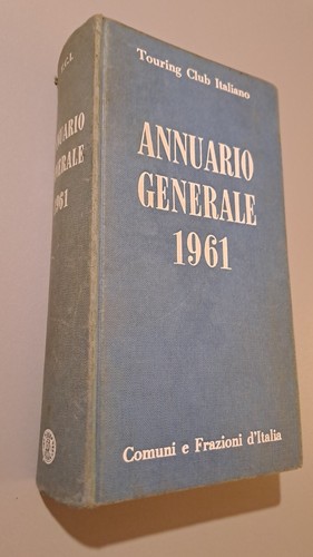 Annuario generale comuni - annuario, e