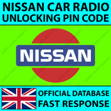 NISSAN RADIO PIN CODICE PER