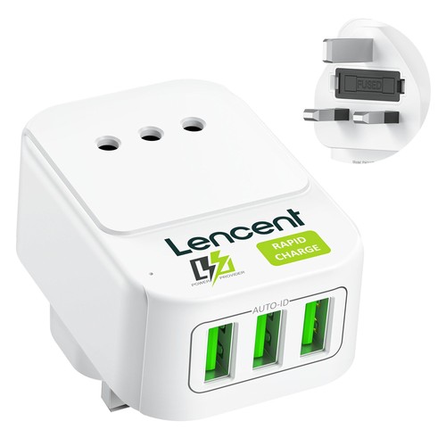 Lencent adattatore spina - uk, da