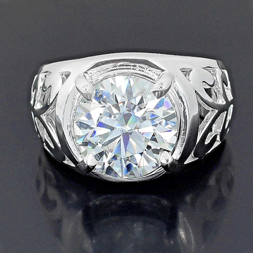 Anello uomo solitario con - anello,