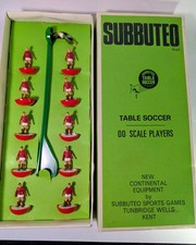 Squadra Subbuteo Marocco anni 70 SCATOLA CON NOME