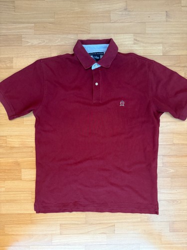 Polo tommy hilfiger bordeaux - polo,