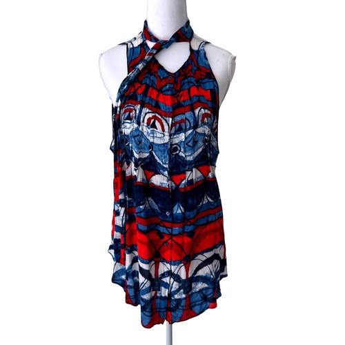Top smanicato desigual - smanicato,
