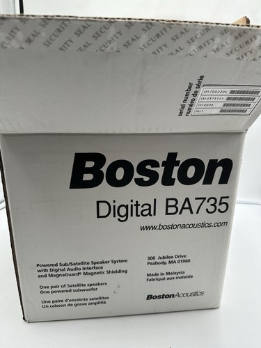 Boston digital ba735 - ba735, sistema