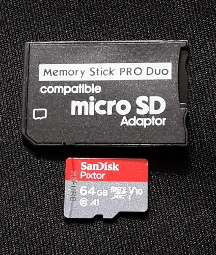 Scheda memoria micro psp - micro,