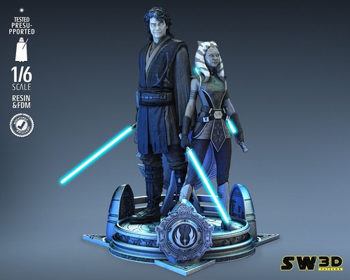 Diorama ashoka anakin - ashoka,