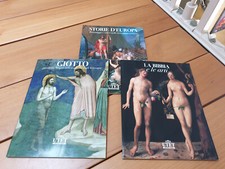 3 LIBRI UTET GIOTTO PITTORE DEI VANGELI LA BIBBIA N. 17 STORIE D'EUROPA N. 15