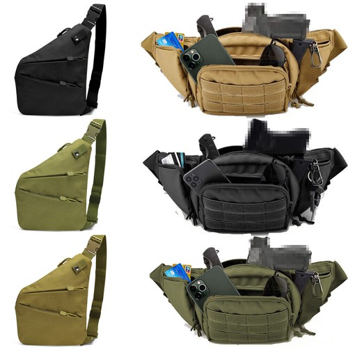 Tactical sling waist bag - tactical,