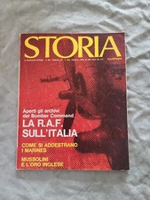 STORIA ILLUSTRATA RIVISTA 1977 230 MUSSOLINI LA R.A.F. SULL'ITALIA  ST31