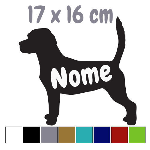 Beagle adesivo - beagle, xl