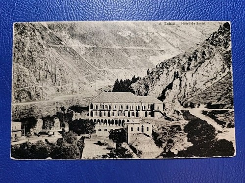 Cartolina libano zahle - libano, hotel